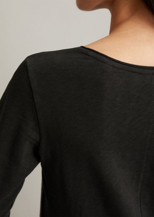 Longsleeve regular — Black