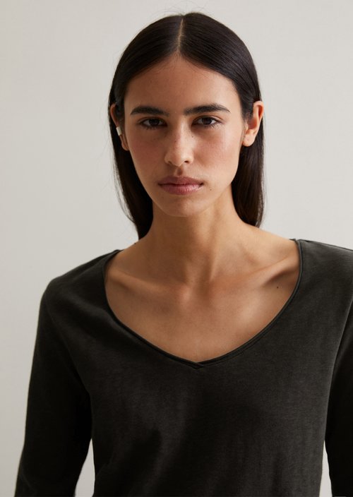 Longsleeve regular — Black