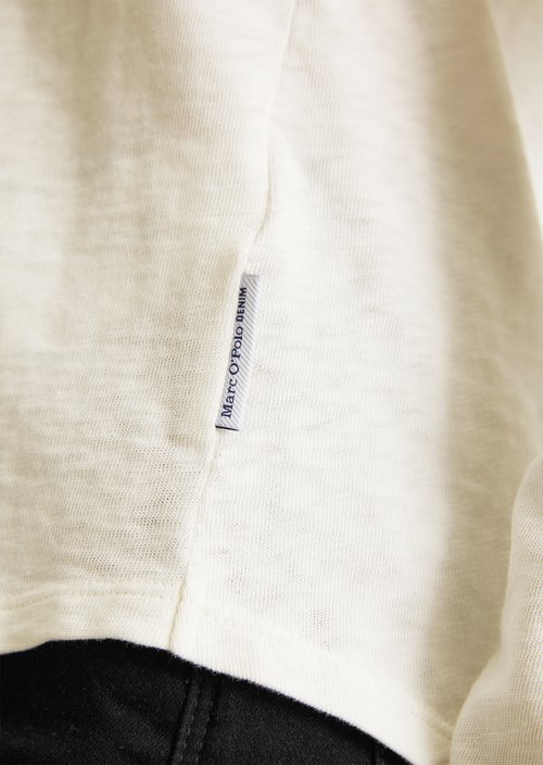 Longsleeve regular — Silky White