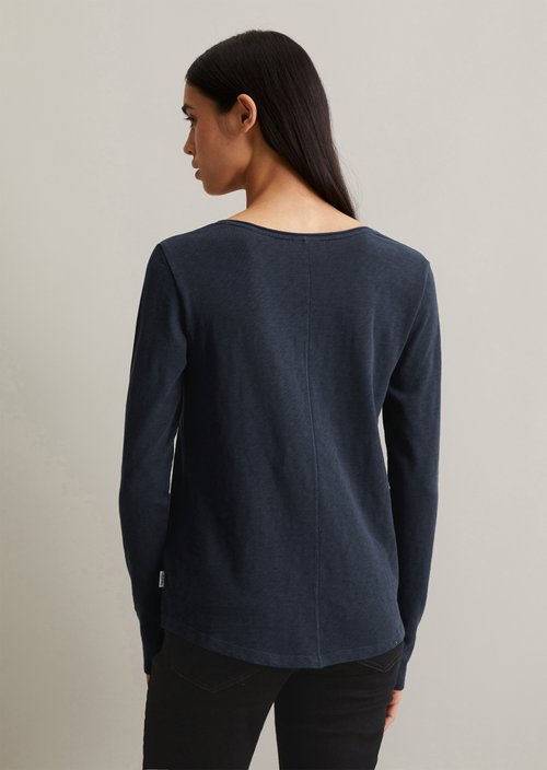 Longsleeve regular — Scandinavian Blue