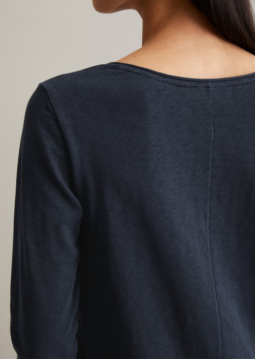 Longsleeve regular — Scandinavian Blue