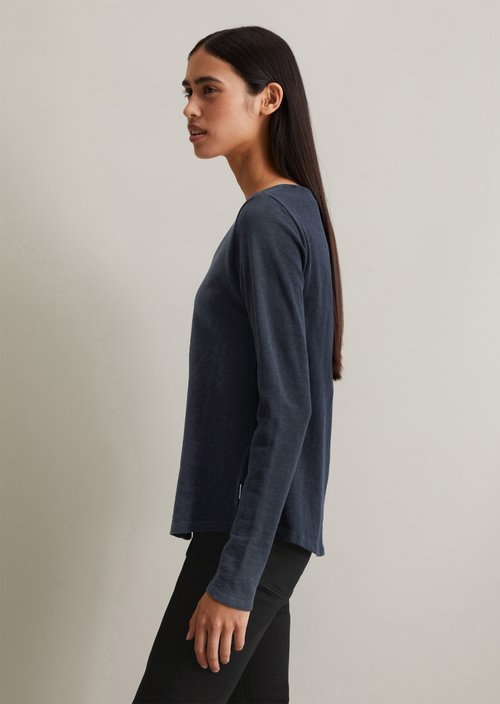 Longsleeve regular — Scandinavian Blue