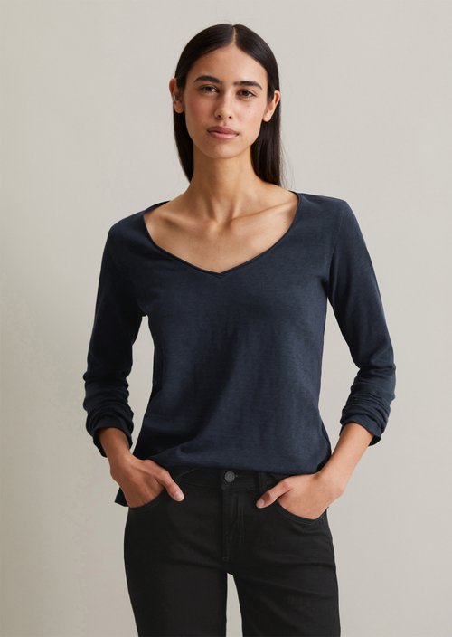 Longsleeve regular — Scandinavian Blue