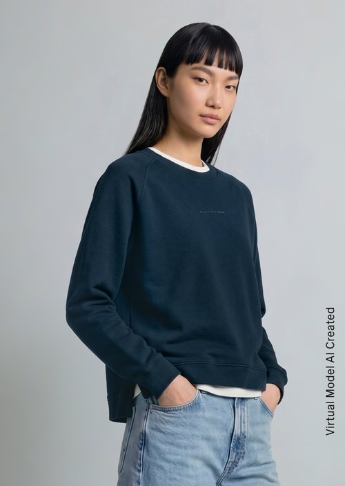 Sweatshirt — Navy Teal