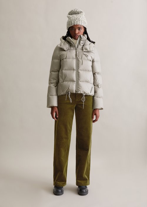 Regular down puffer jacket — Grey Eternity