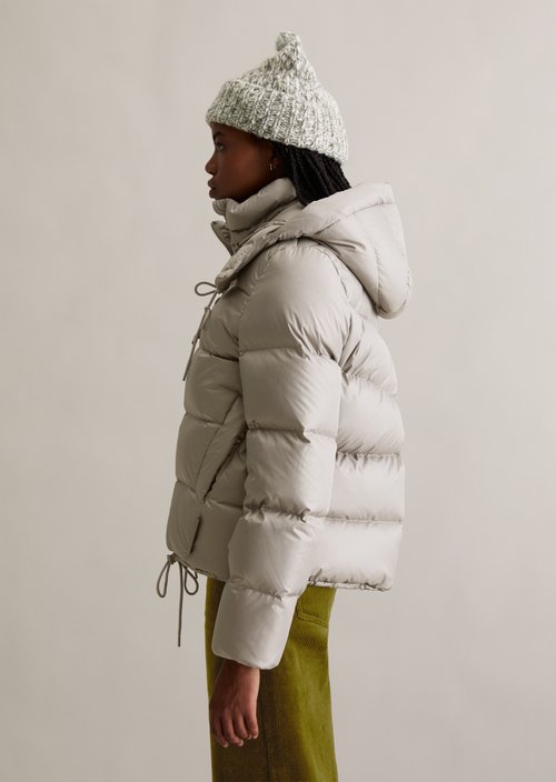 Regular down puffer jacket — Grey Eternity