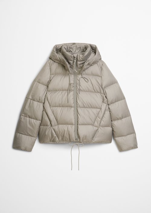 Regular down puffer jacket — Grey Eternity