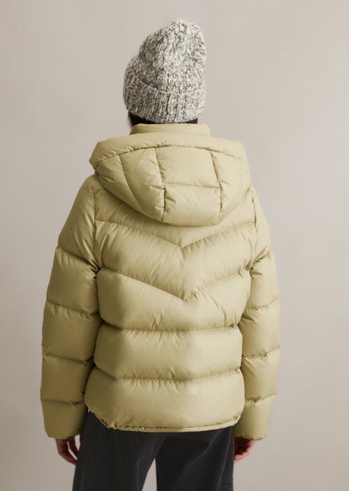 Regular down puffer jacket — Artichoke Leaf (alternate view)