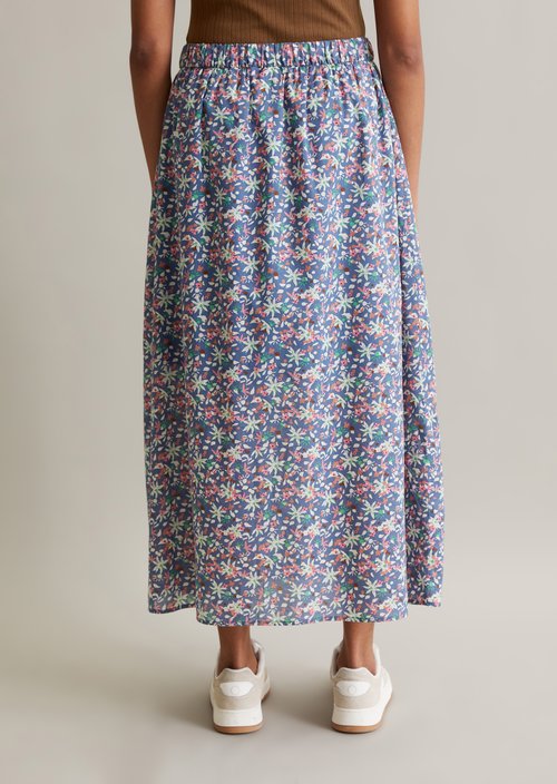 Flared skirt — Medium Blue