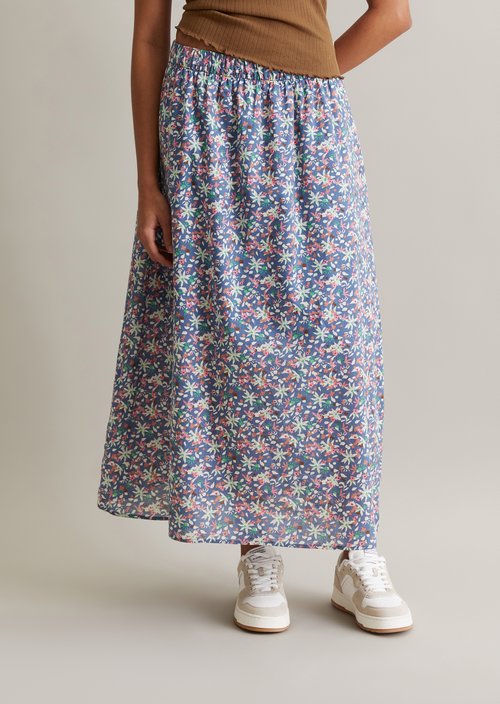 Flared skirt — Medium Blue