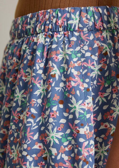 Flared skirt — Medium Blue