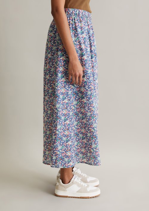 Flared skirt — Medium Blue