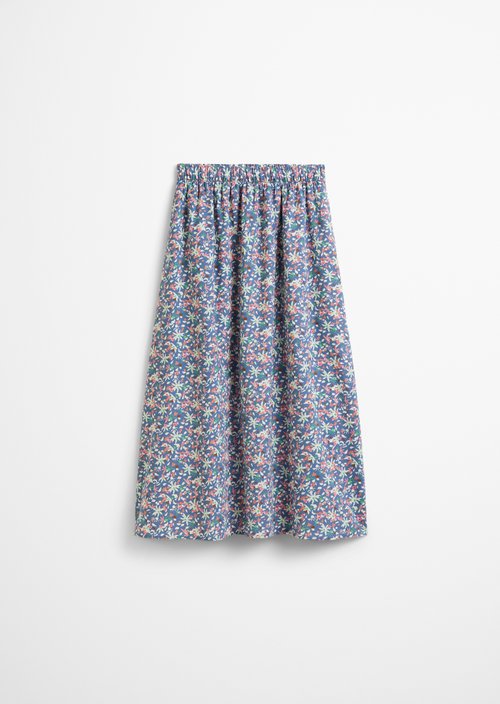 Flared skirt — Medium Blue