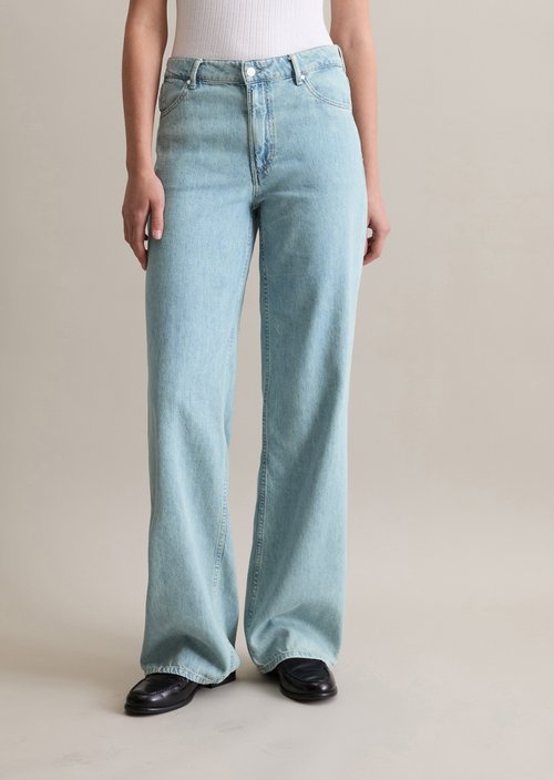 Jeans model Tomma wide — Aqua