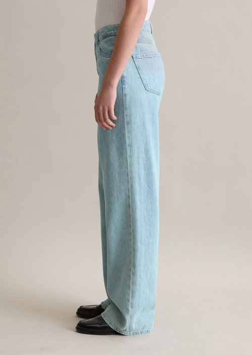 Jeans model Tomma wide — Aqua
