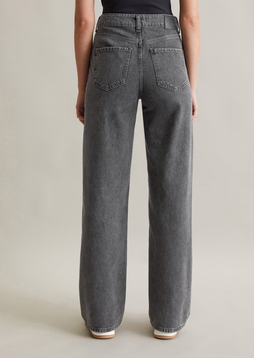 Jeans model Tomma wide — Dark Grey