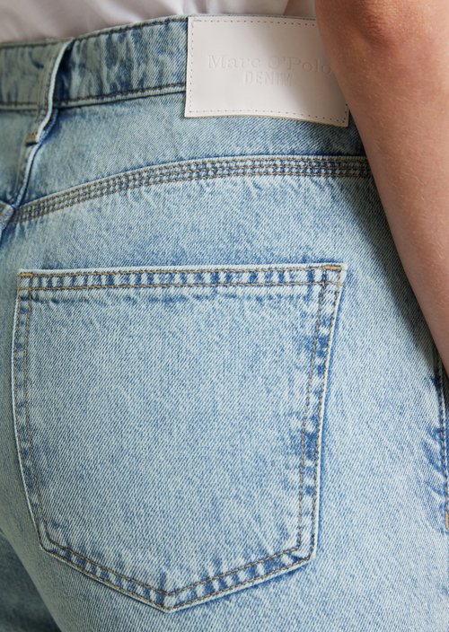 Jeans model Onna straight cropped — Light Blue