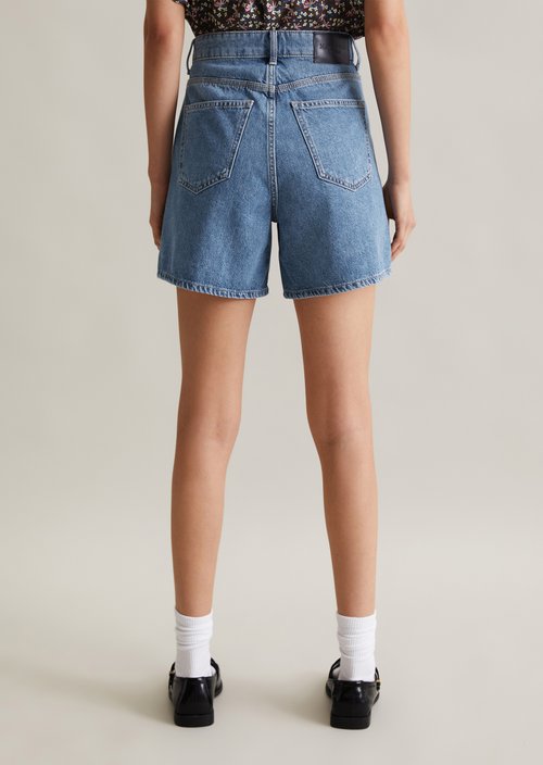 Denim shorts model Filda relaxed — Medium Blue