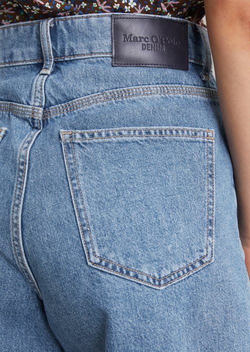 Denim shorts model Filda relaxed — Medium Blue
