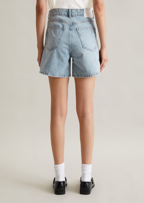 Denim shorts model Filda relaxed — Light Blue