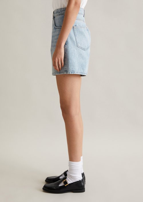 Denim shorts model Filda relaxed — Light Blue