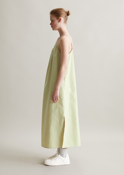 Relaxed spaghetti strap dress — Elm Green