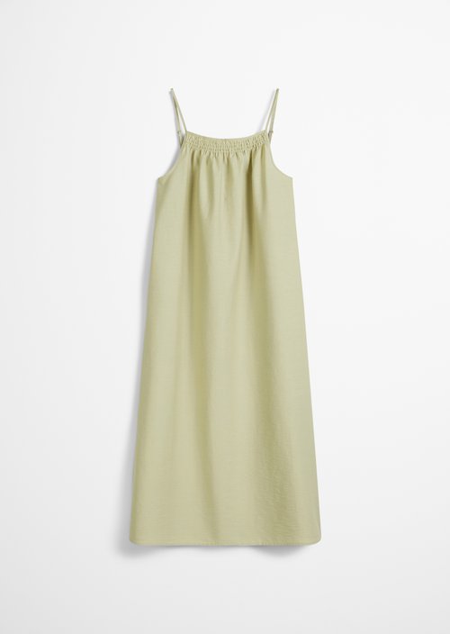 Relaxed spaghetti strap dress — Elm Green
