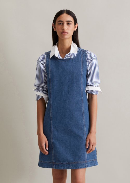 Jeans mini dress regular — Dark Blue