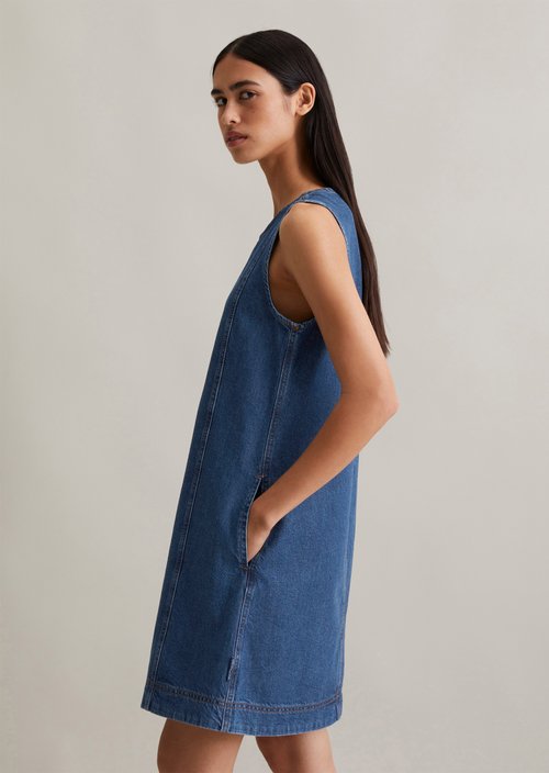 Jeans mini dress regular — Dark Blue