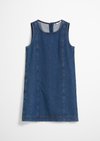 Marc O'Polo Jeans-Minikleid regular, Women, dunkel Blü, L, 100% Baumwolle