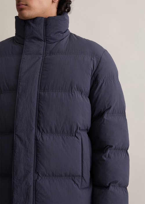 Quilted jacket regular — Blue Depths