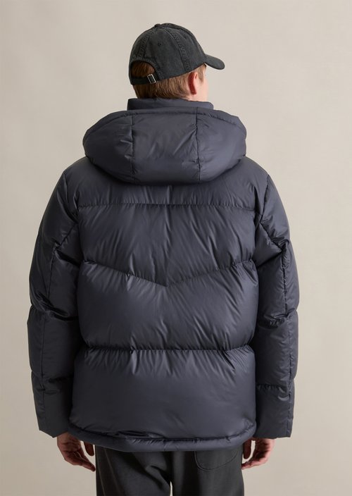 Regular down jacket — Blue Depths