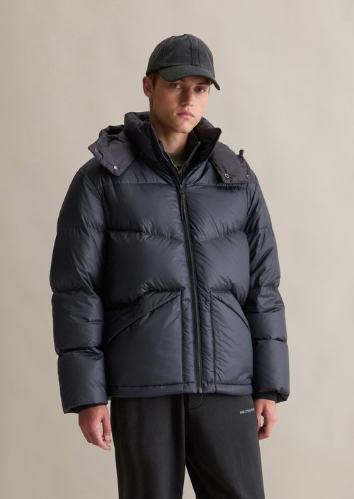Regular down jacket — Blue Depths