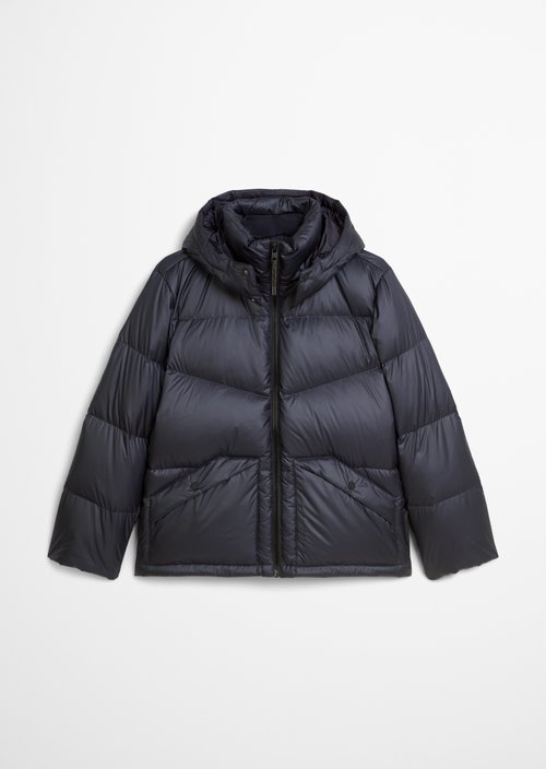 Regular down jacket — Blue Depths