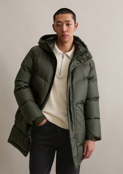 Down coat regular — Pineneedle