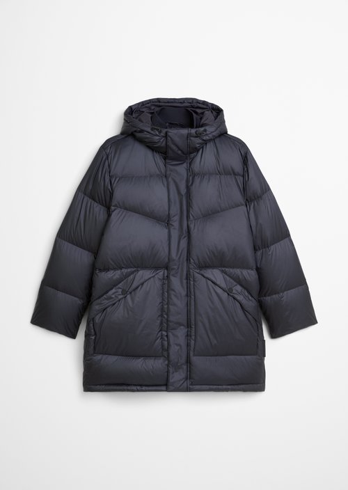 Down coat regular — Blue Depths