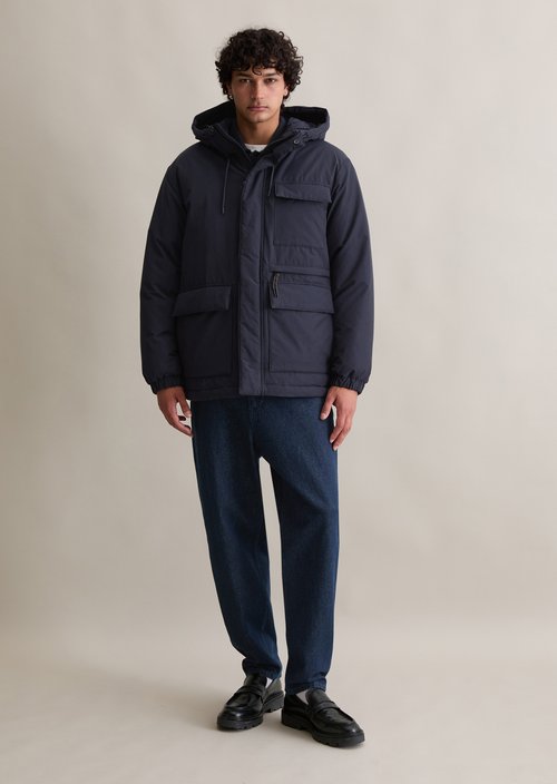 Hooded jacket regular — Blue Depths
