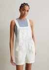 Marc O'Polo Relaxed kort overall, Dames, wit, Xl, 53% Linnen, 47% Katoen