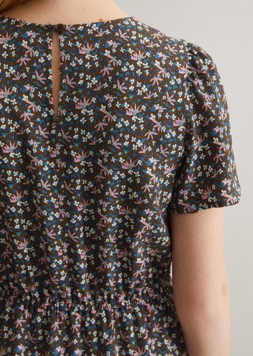 Short dress regular — Medium Brown