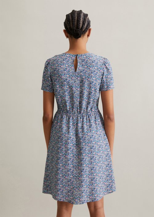 Short dress regular — Medium Blue