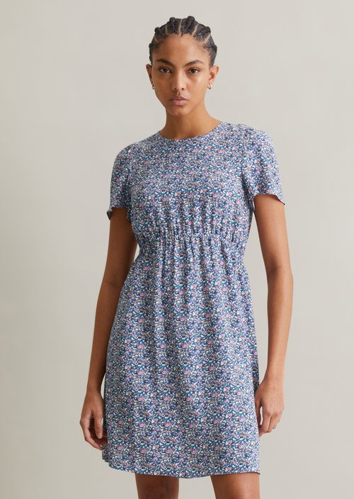 Short dress regular — Medium Blue