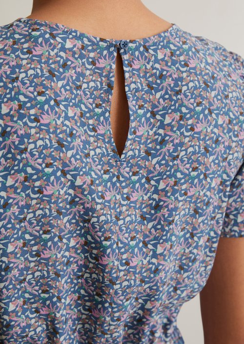 Short dress regular — Medium Blue
