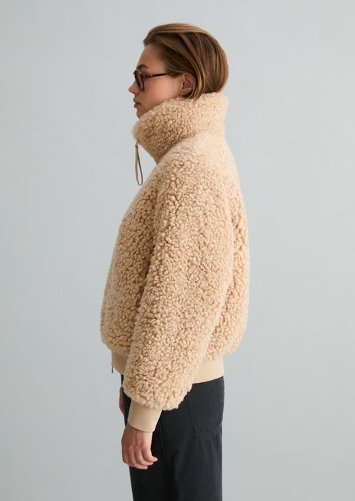 Teddy blouson regular — Sandpaper