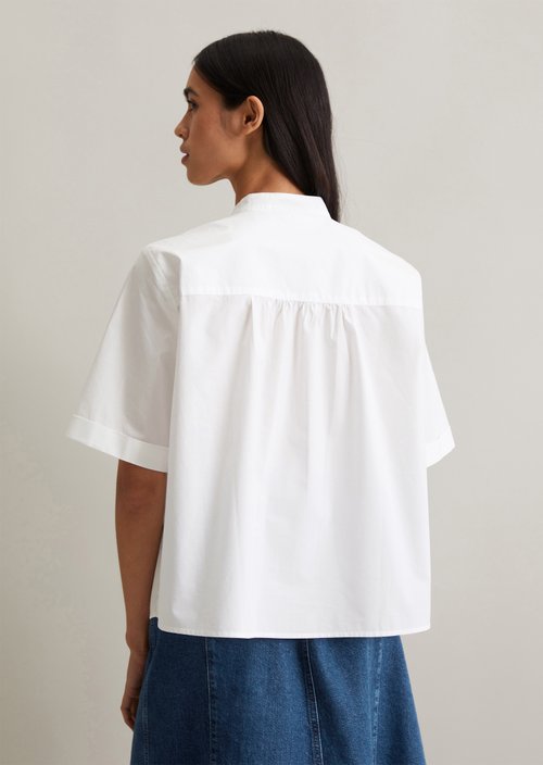 Regular blouse — White