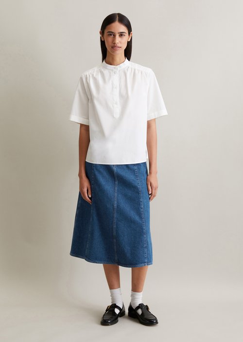 Regular blouse — White