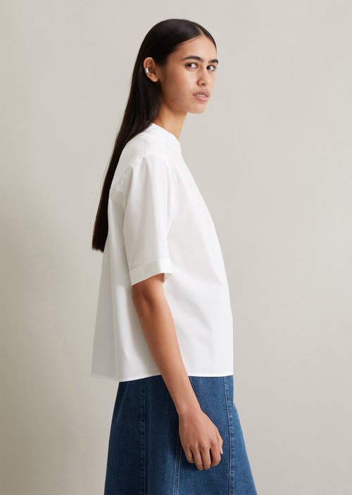 Regular blouse — White