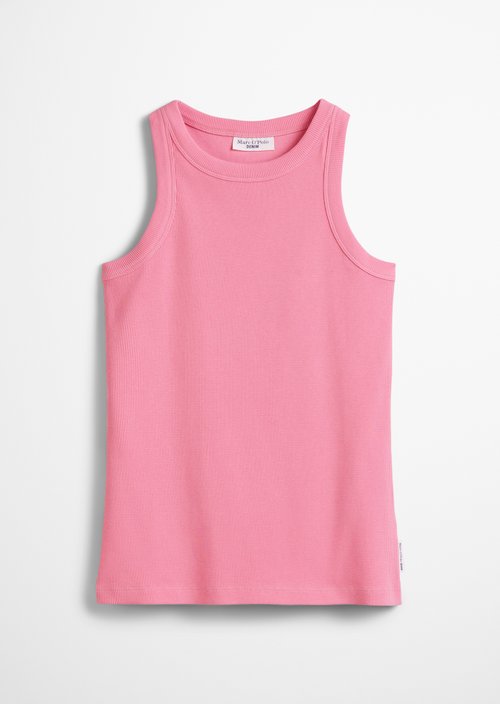 DfC ribbed top slim — Soft Pink