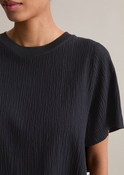 Relaxed blouse shirt — Blue Depths