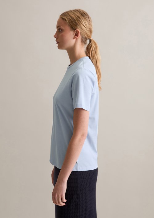 DfC T-Shirt regular — Pearl Blue
