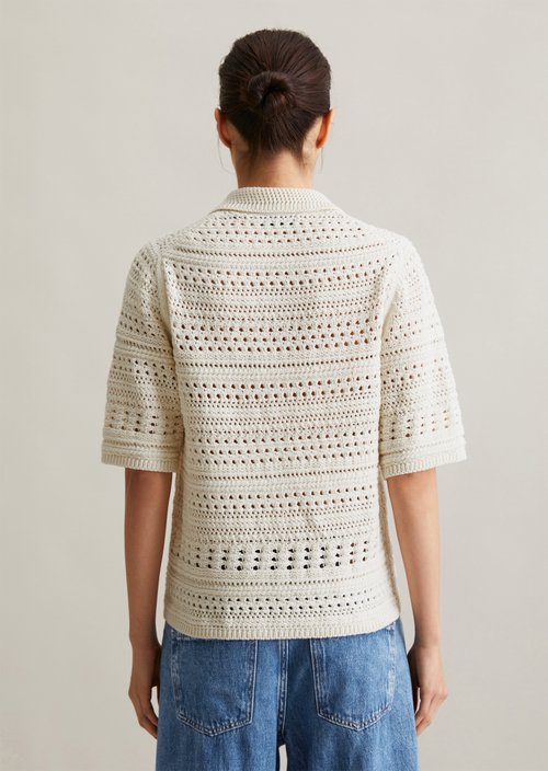 Regular short sleeve cardigan — Dandelion Dust